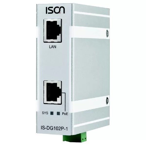 ISON Rugged Industrial 2-port Gigabit Layer 2 PoE/PoE+ Injector - BCC ...