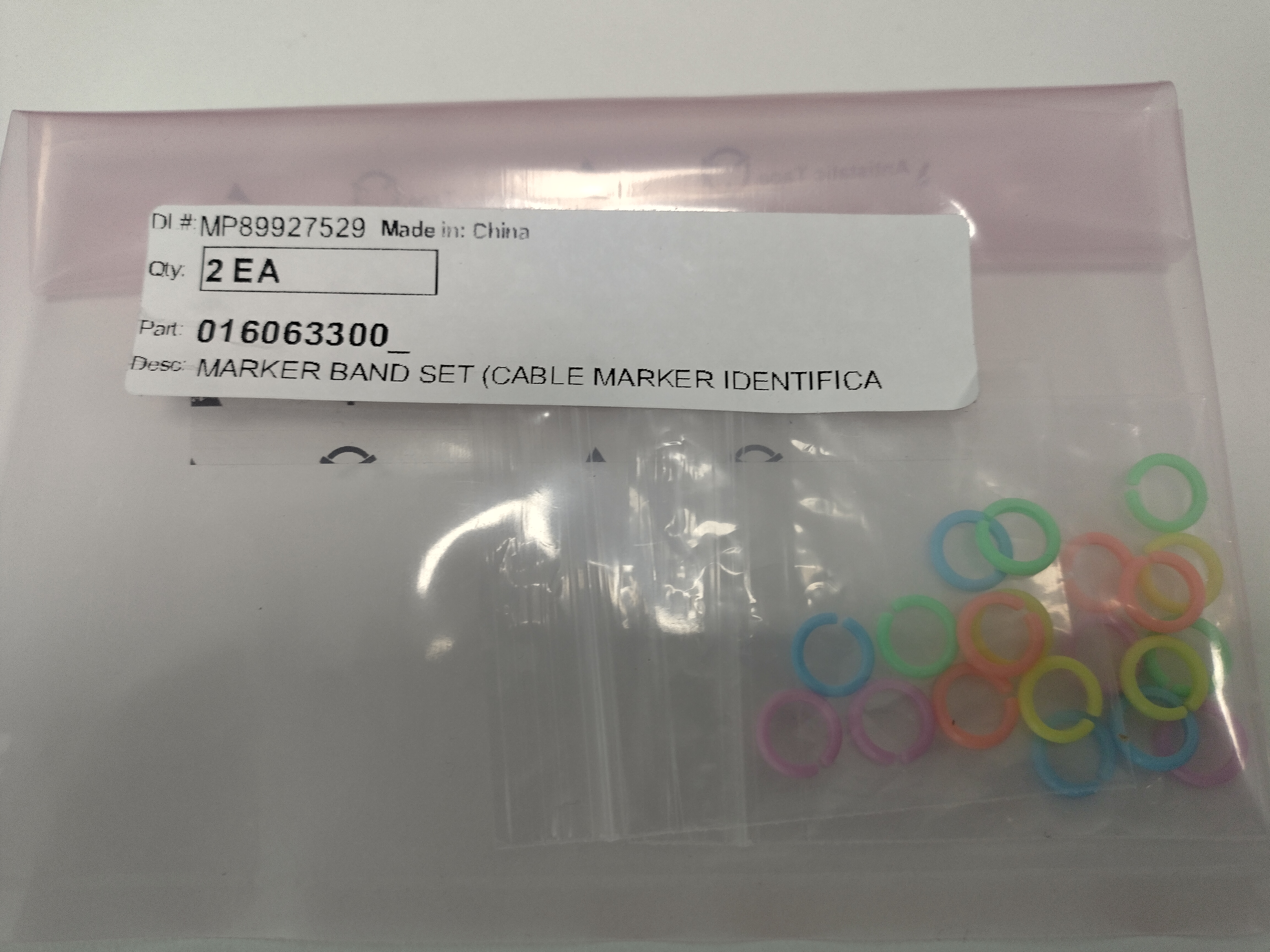 Tektronix MARKER BAND SET (CABLE MARKER IDENTIFICATION)