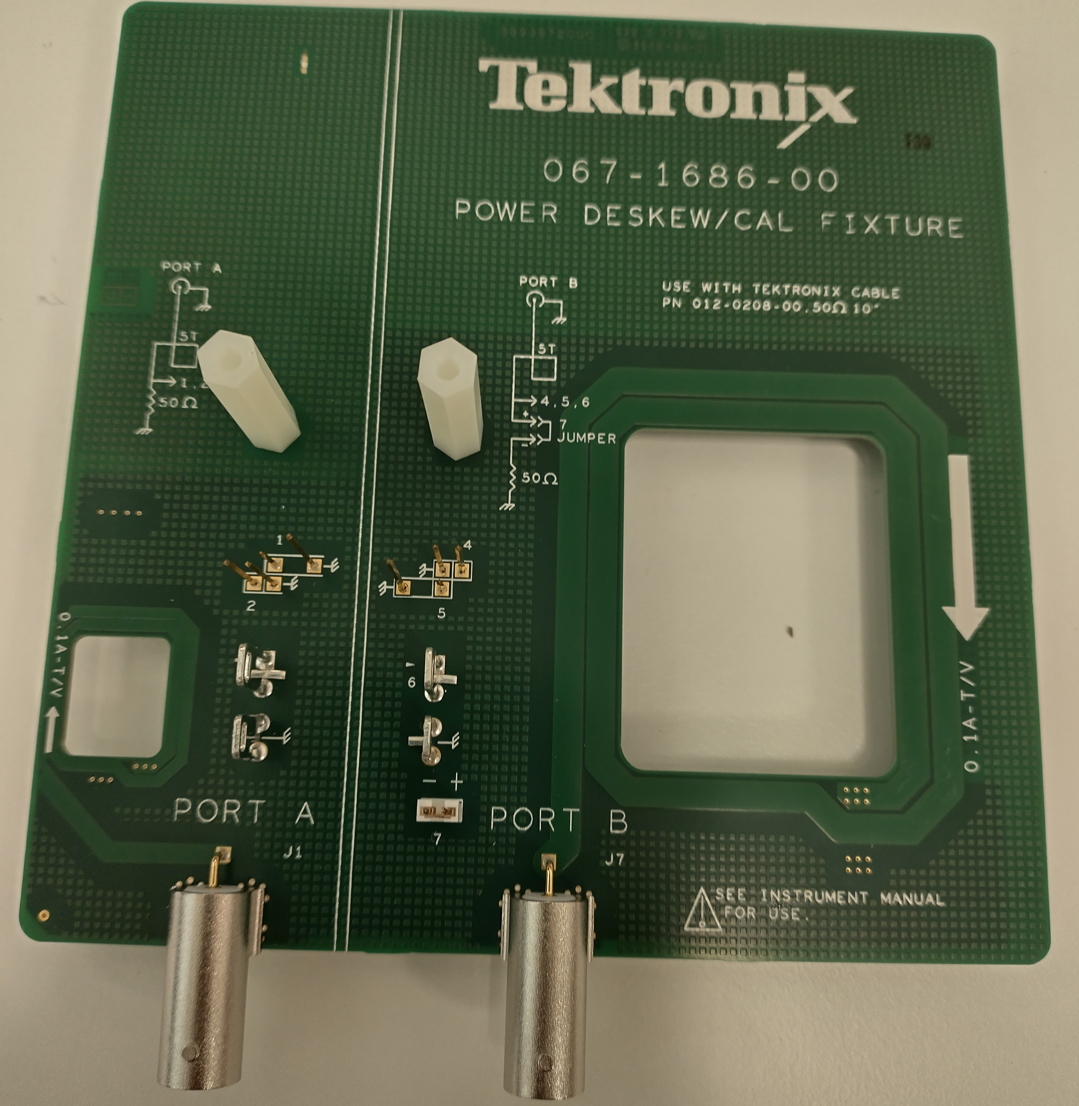 Tektronix POWER DESKEW / CALIBRATION FIXTURE