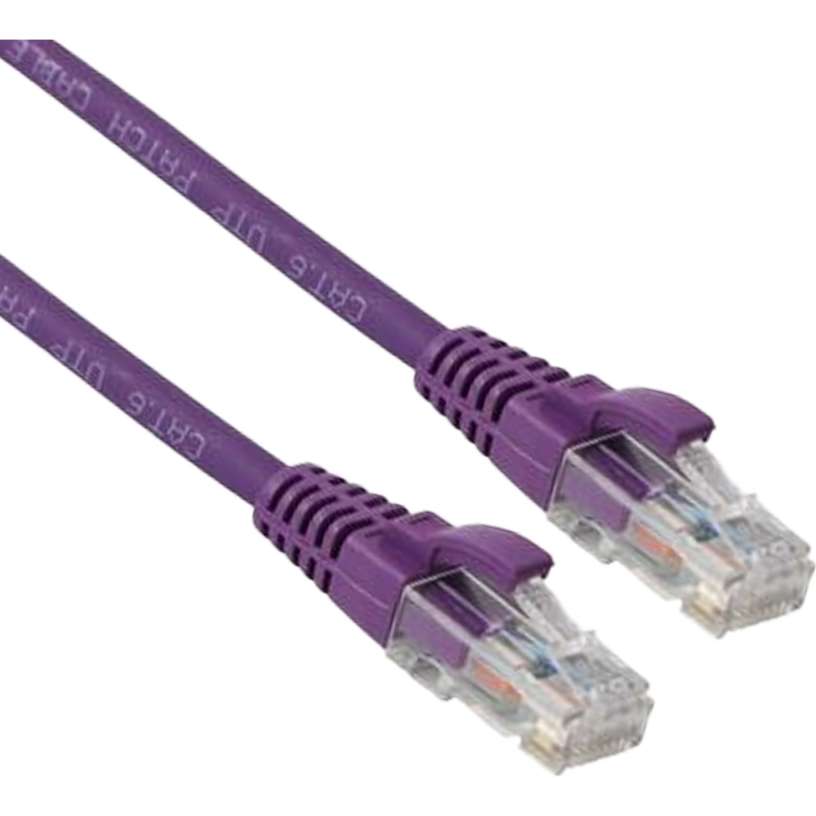Excel Networking Excel Category 6 Patch Lead U/UTP Unshielded LS0H Blade Booted 2m - Violet