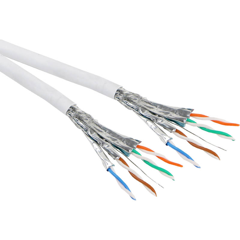  Excel CAT6A S/FTP 550MHz dual cable LSOH 500m white
