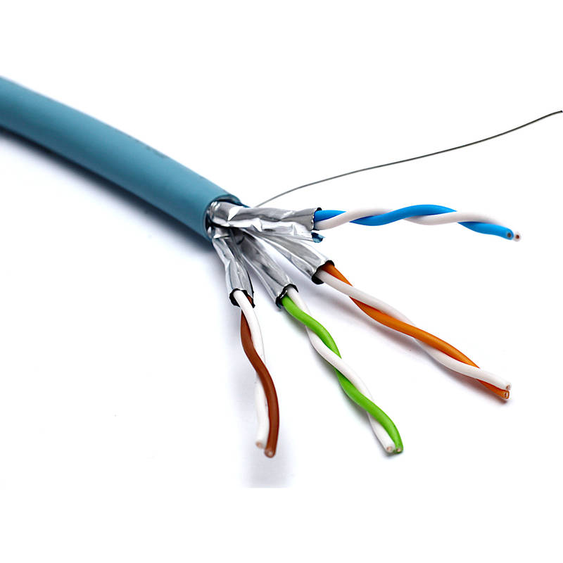 Excel Networking Excel Solid Cat6A Cable U/FTPLSOH Dca 305m Box Ice Blue