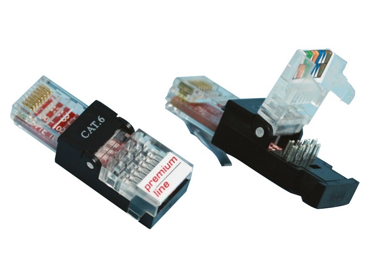 Premium Line Toolless RJ45 plug 8P 8C UTP