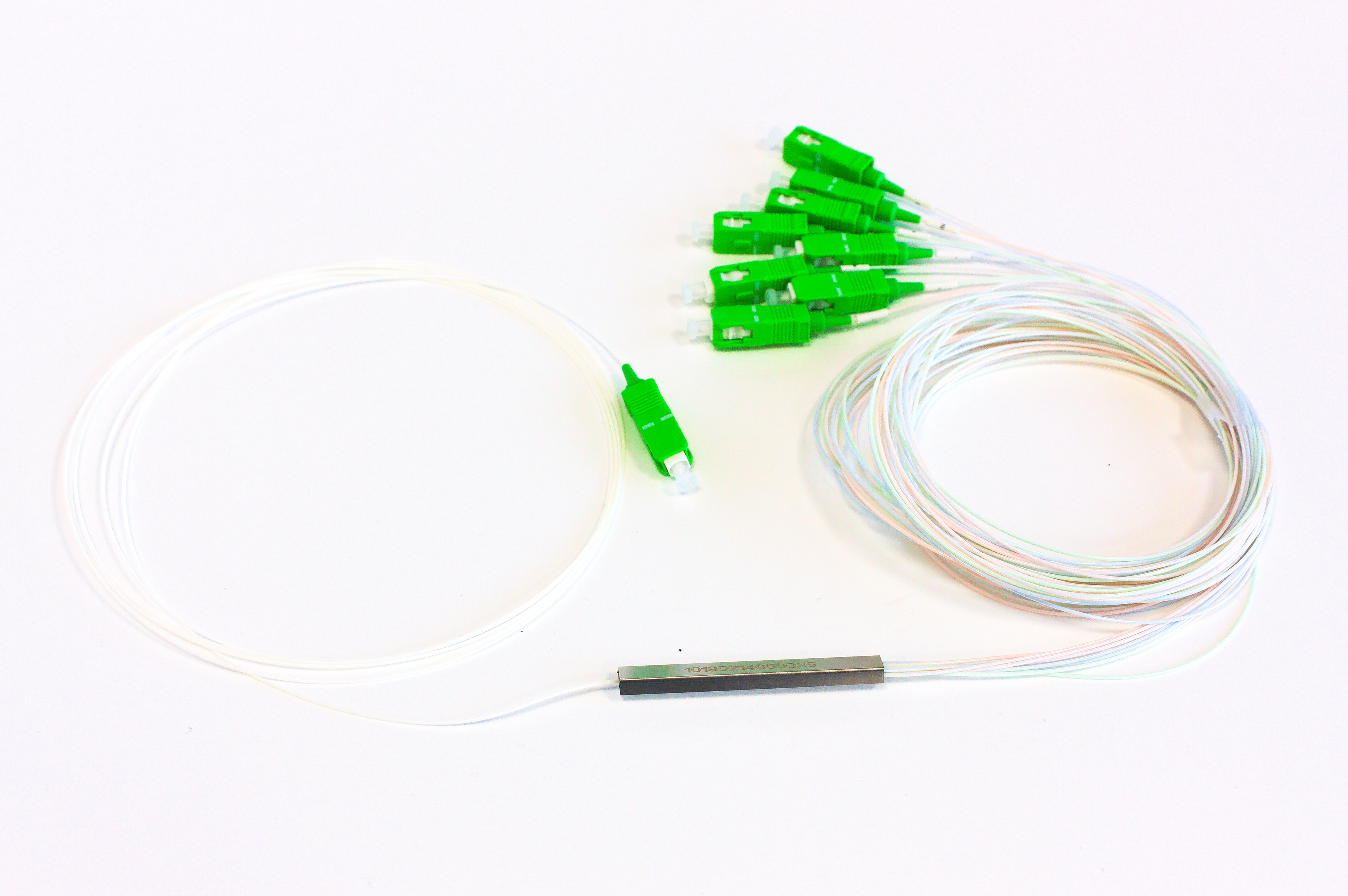 BCC Solutions mini PLC Splitter 2m 1:8 900um SC/APC liittimin