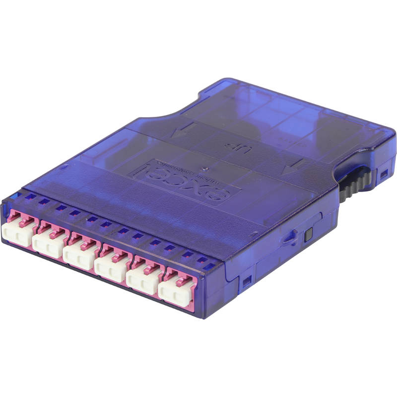 Excel Networking Excel 6 Port (12 Fibre) OM4 LC Moduli