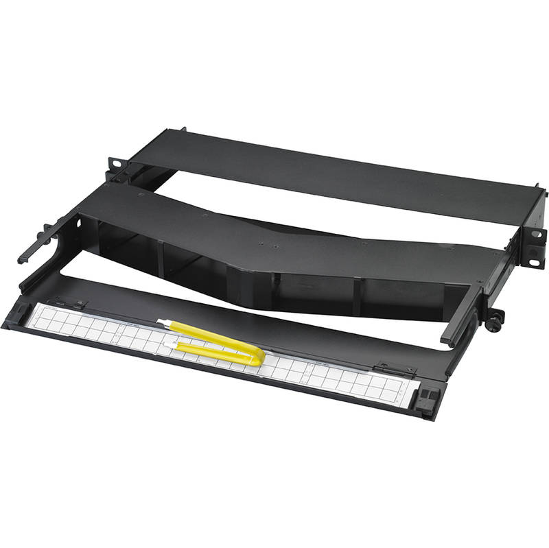 Excel Networking Excelerator 1U HD Angled MTP Patch Panel(Unloaded)