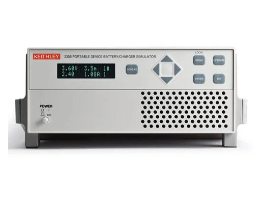 Tektronix Dual Chan Battery Charger SIM with LAN communication
