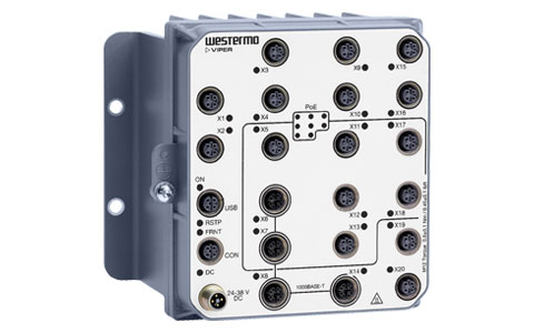 Westermo Viper-120A-T4G-P8-LVEN 50155 Managed Gbps PoE Swit