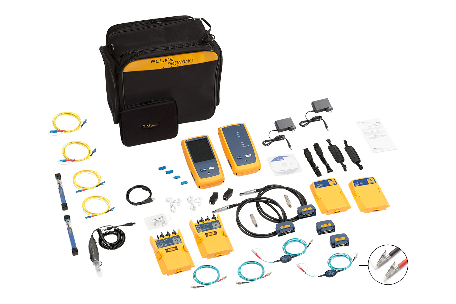 Fluke Networks DSX2-5000QI/G INT DSX CABLE ANALYZER 1 YR GOLD