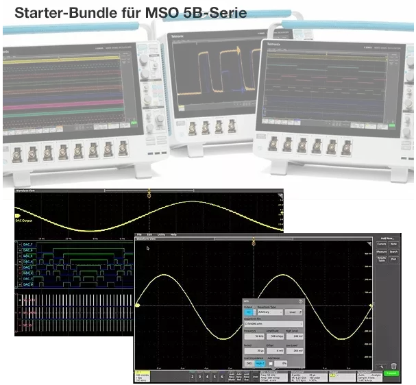 Tektronix License Software Bundle. Starter Bundle for 5 Series MSO