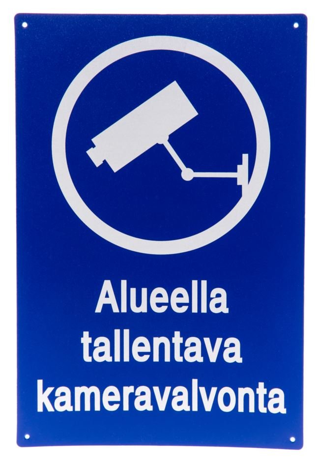  Opaste Kameravalvonta Alumiini 30x40cm