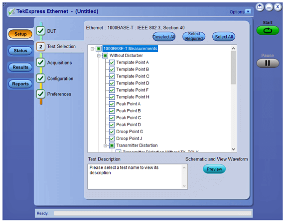 Tektronix Installed Option, Industrial Ethernet (10Base-T1L Long Reach) Test Automation So