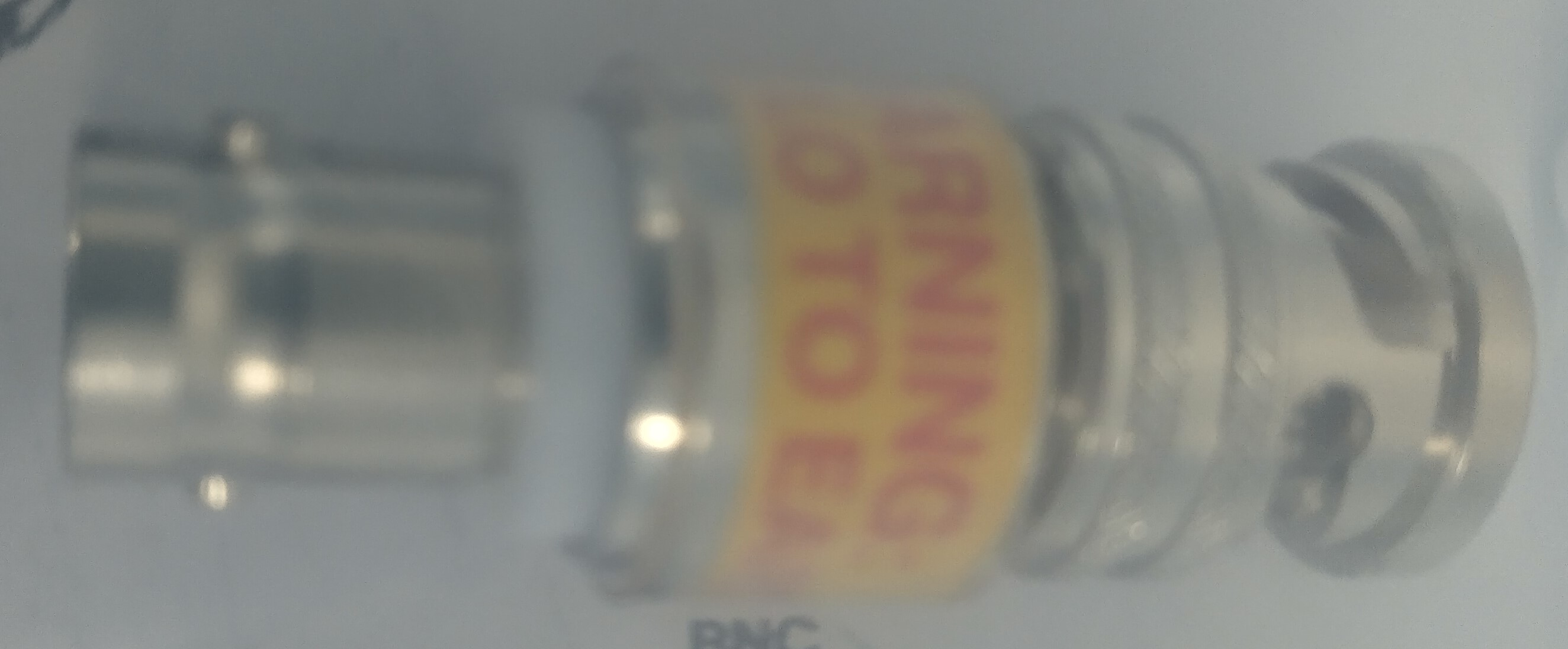 Tektronix 3 Slot Male Triax to BNC adapter