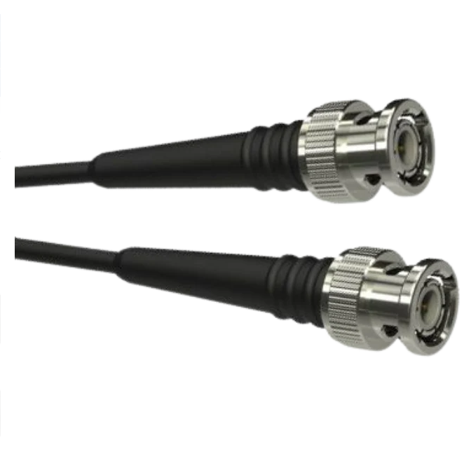 PMK 50 ohm, 2 x BNC-plug RG 58, 0,25 m