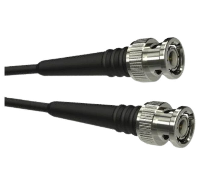 PMK 50 ohm, 2 x BNC-plug RG 174, 0,50 m