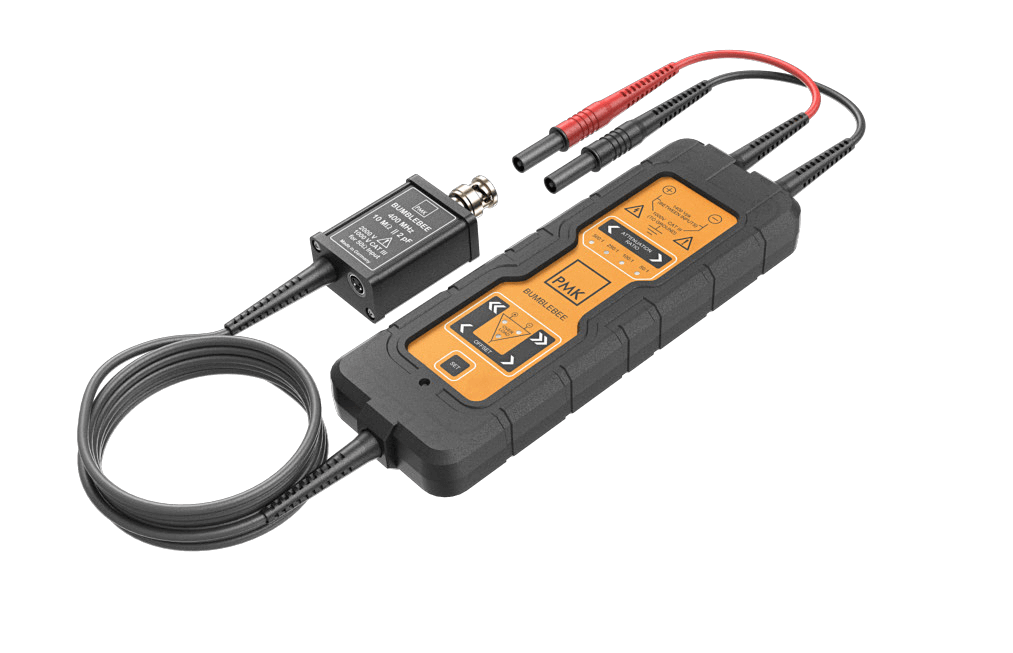 PMK BumbleBee high voltage differential probe, single pack, up to 500MHz, +-1000V DC