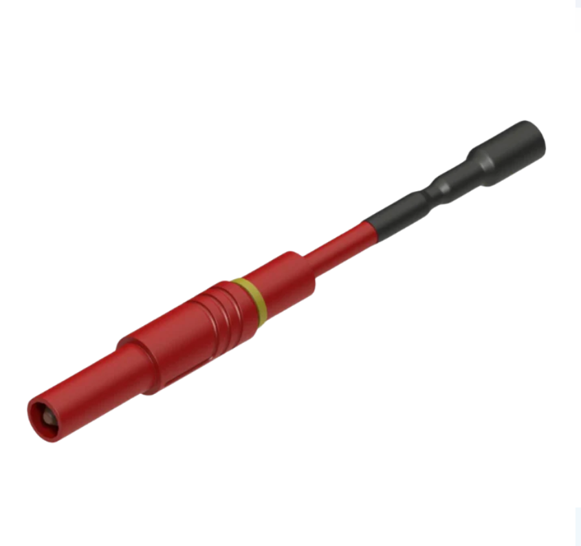 PMK Flexible adapter 5.0 to 4 mm plug (red)