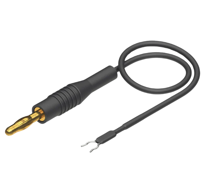 PMK Ground lead 22 cm to 4 mm plug