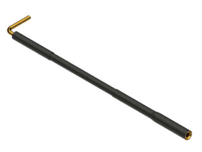PMK Ground lead 90° 5 cm