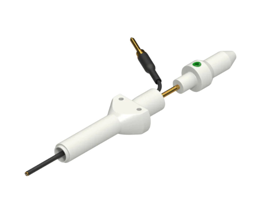 PMK High temperature IC clip L, opening 1.00 mm - 2.54 mm, 0,64 mm pin