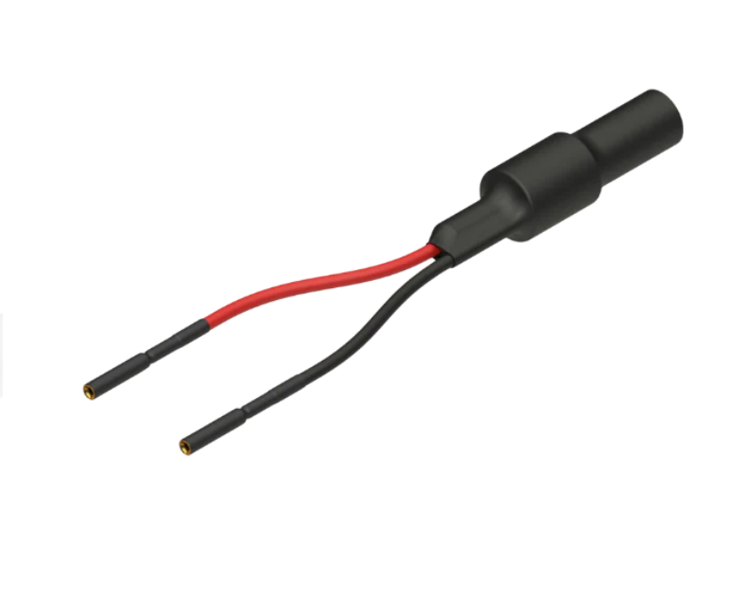 PMK High temperature dual lead adapter 5,0 to 0,8 mm socket