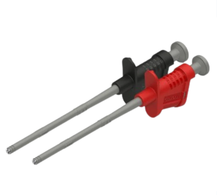 PMK Set 2 clamps, rotating grip jaw, red/black