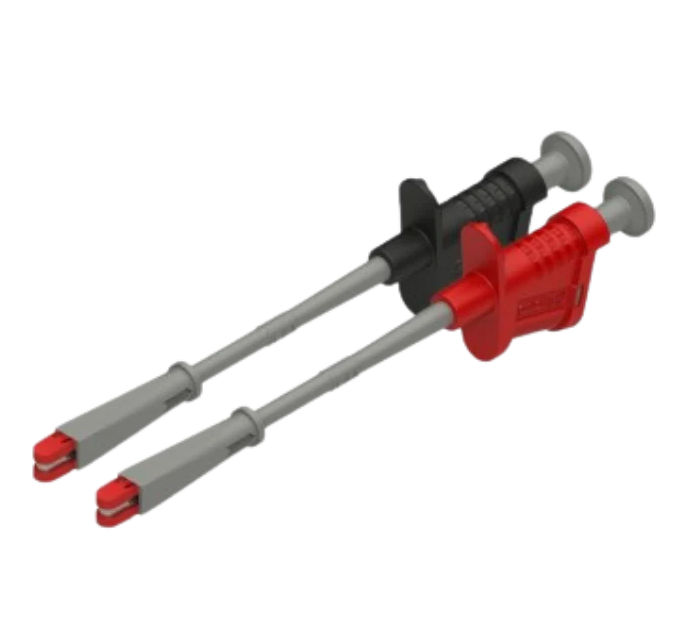 PMK Set 2 clamps, jaws, red/black