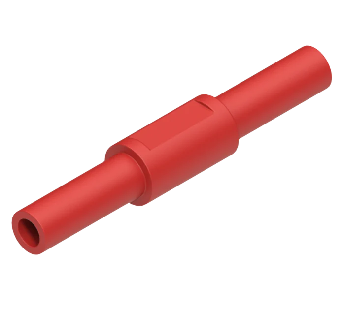 PMK Short circuit adapter / coupler red 2x4mm