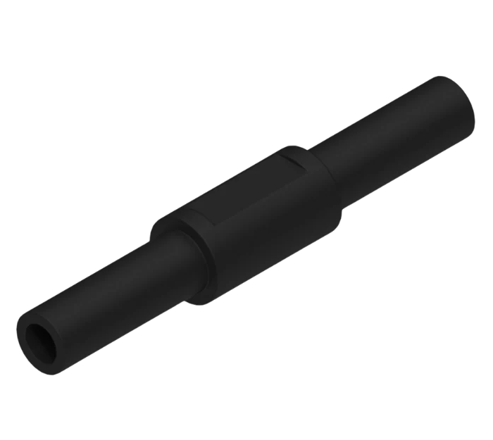 PMK Short circuit adapter / coupler black 2x4mm