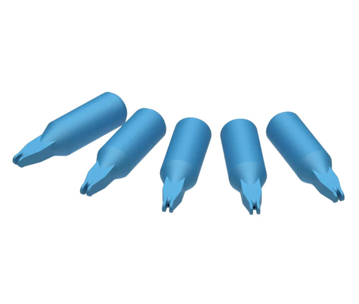PMK Set 5 IC caps 2.5-0.65 blue