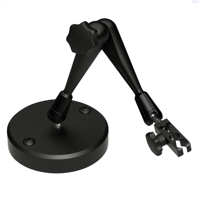 PMK MSA 100, 3D positioner with steel base,200 mm span width, and holder for probes