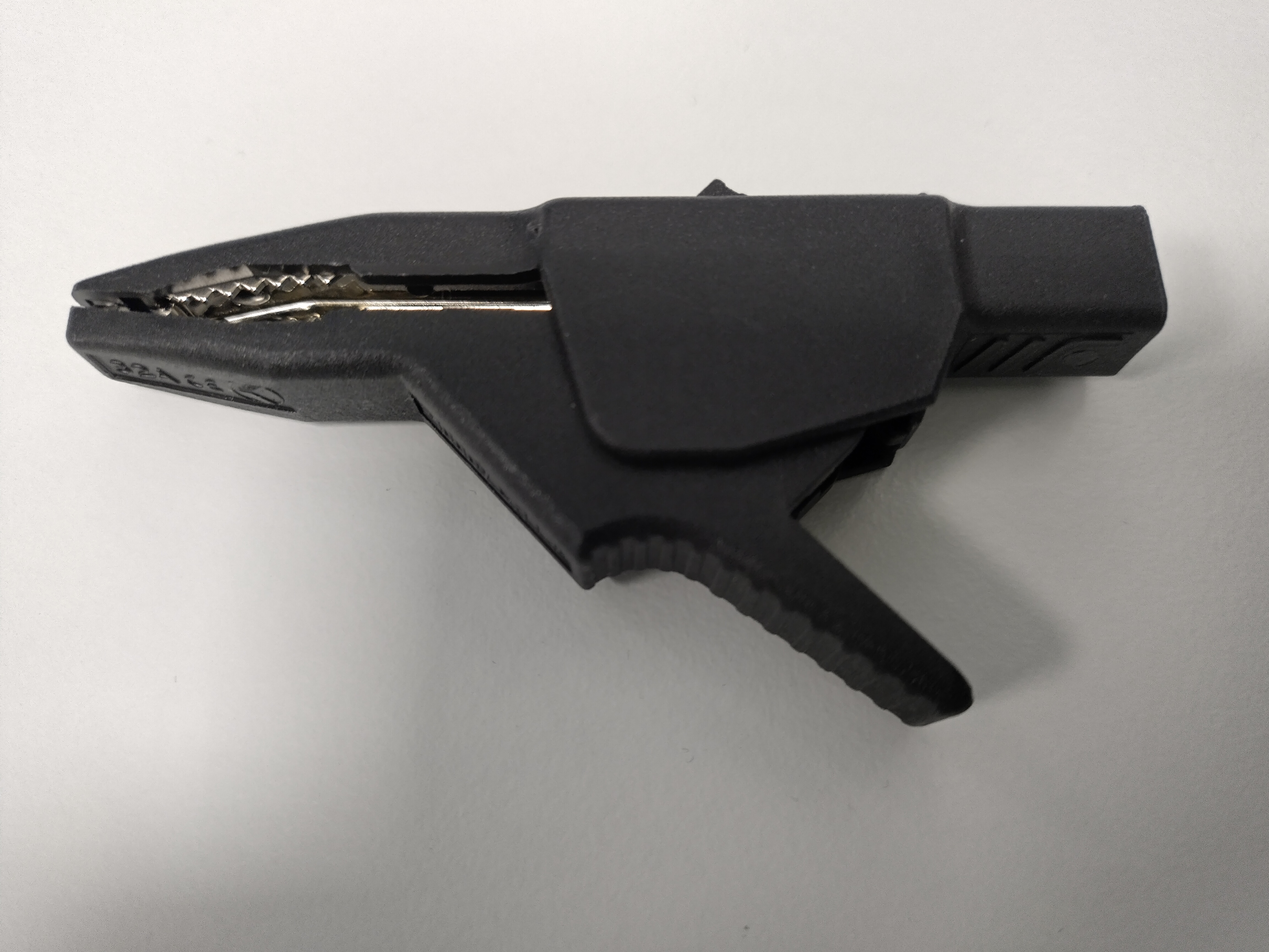 PMK Safety alligator clip (black)