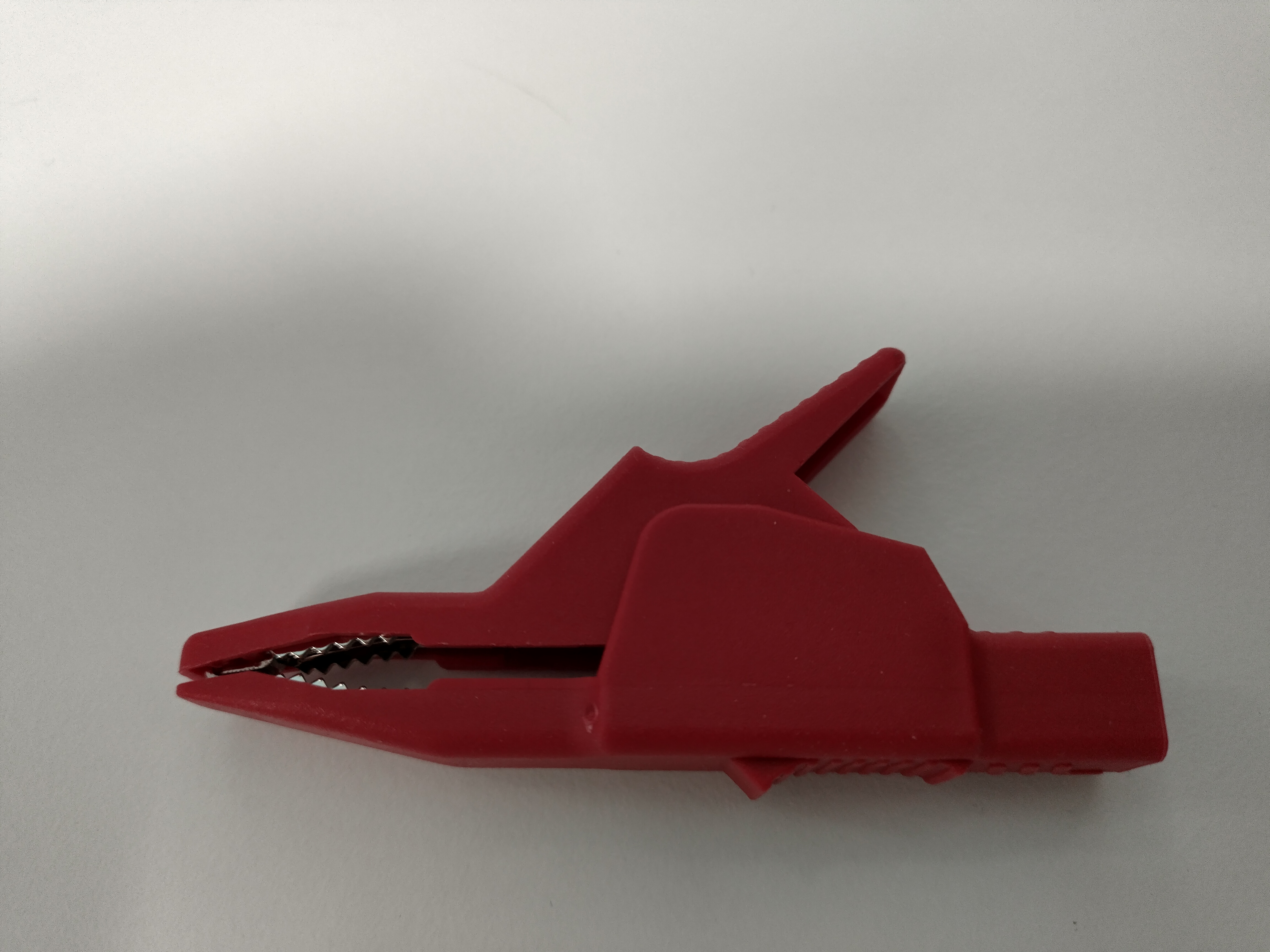 PMK Safety alligator clip (red)