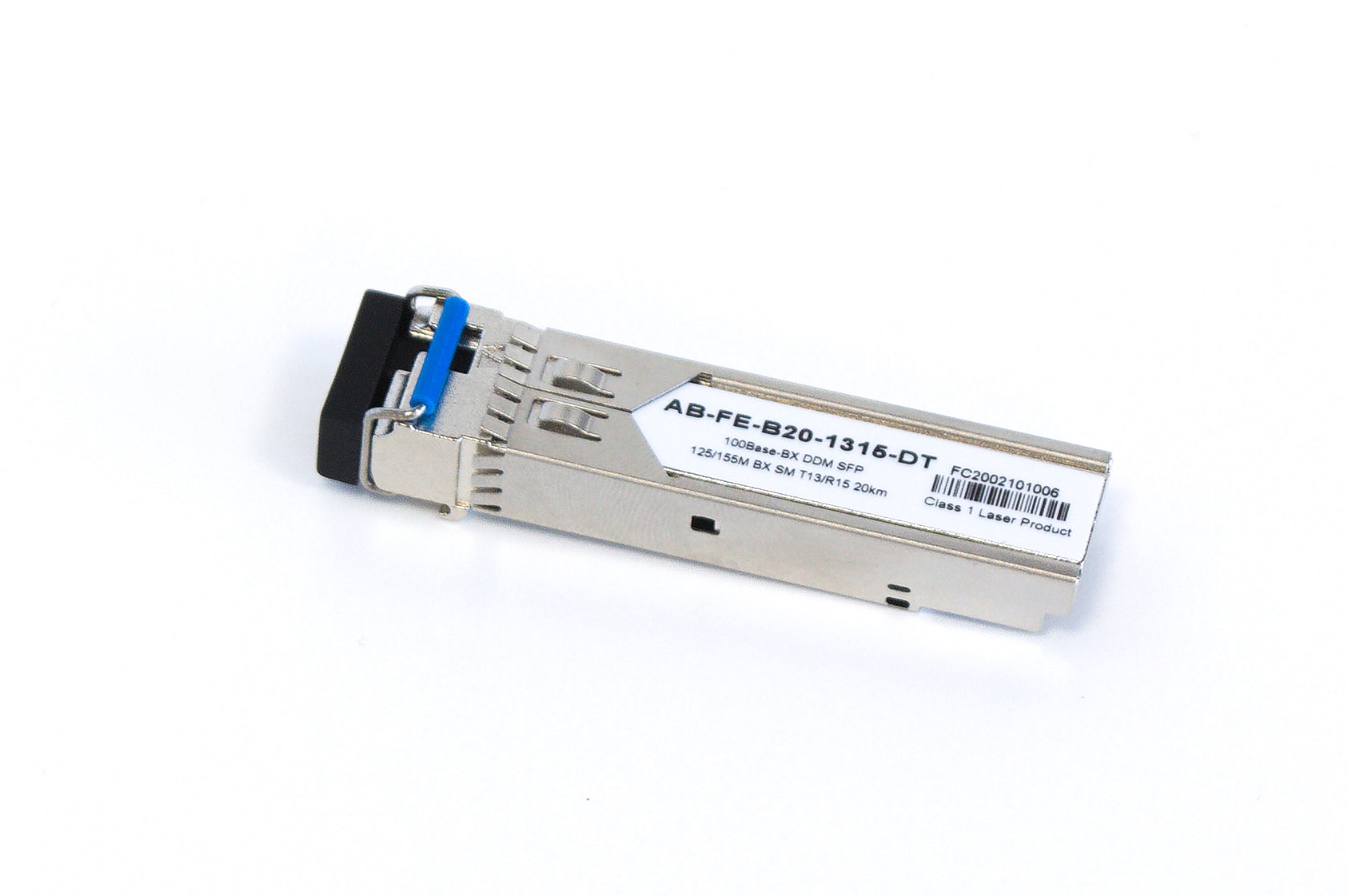 BCC Solutions 100Mbps BIDI SFP tx: 1310nm rx: 1550nm 20km Ind. Temp.