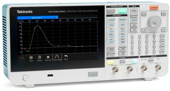 Tektronix Arbitrary Function Generator:1-Ch, 25MHz Bandwidth, 250MSa/