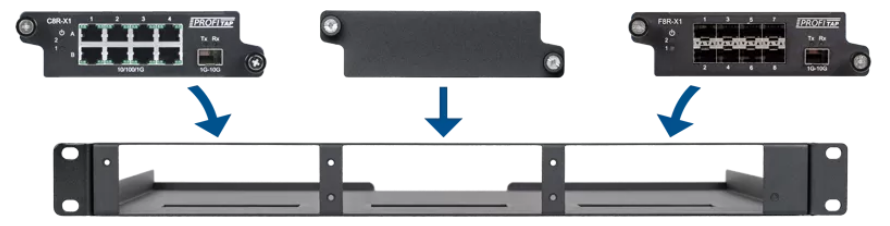 Profitap 19-inch rack-mount chassis