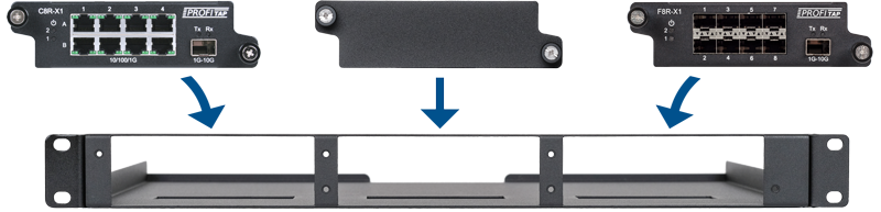 Profitap Rackmount kit for Boosters10G Base-T and Bypass TAPs