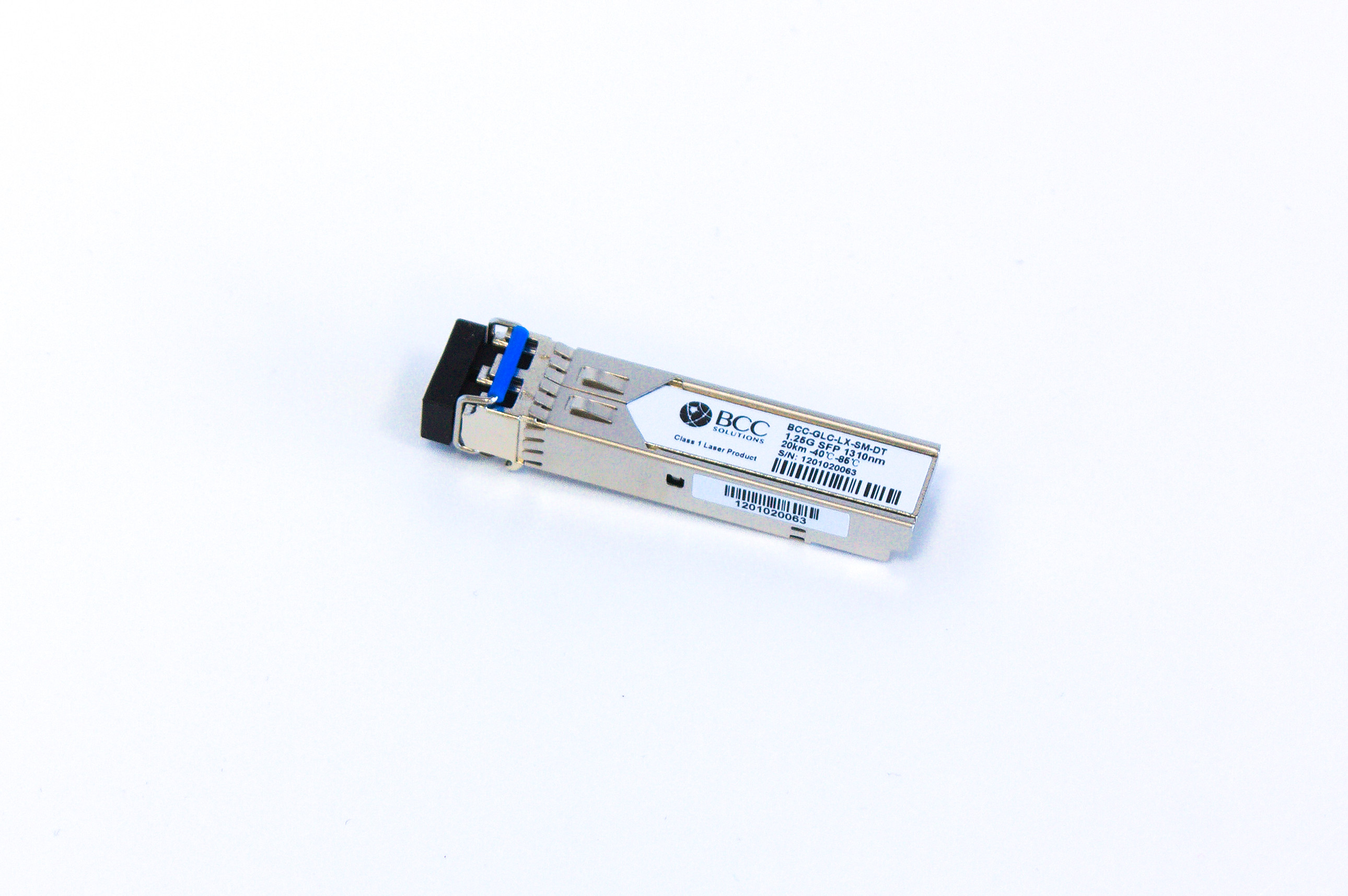 BCC Solutions 1.25G SFP LX 1310nm 20km Ind. Temp.