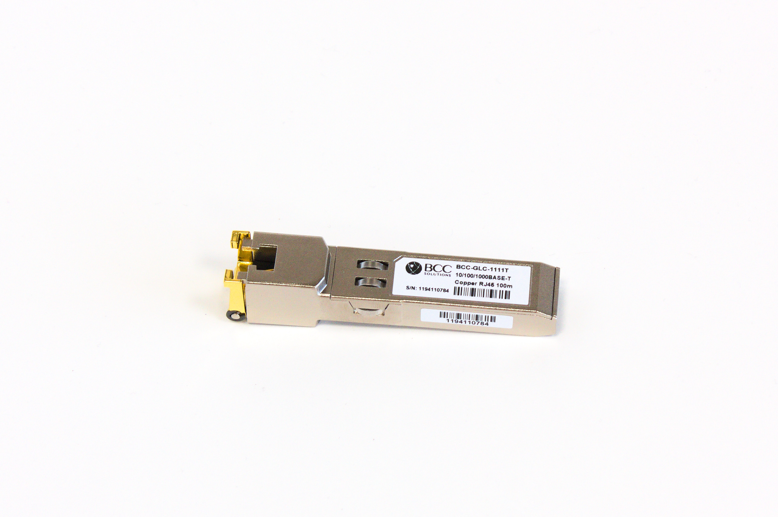 BCC Solutions RJ45 SFP 10/100/1000Mbpsw/ sync-E