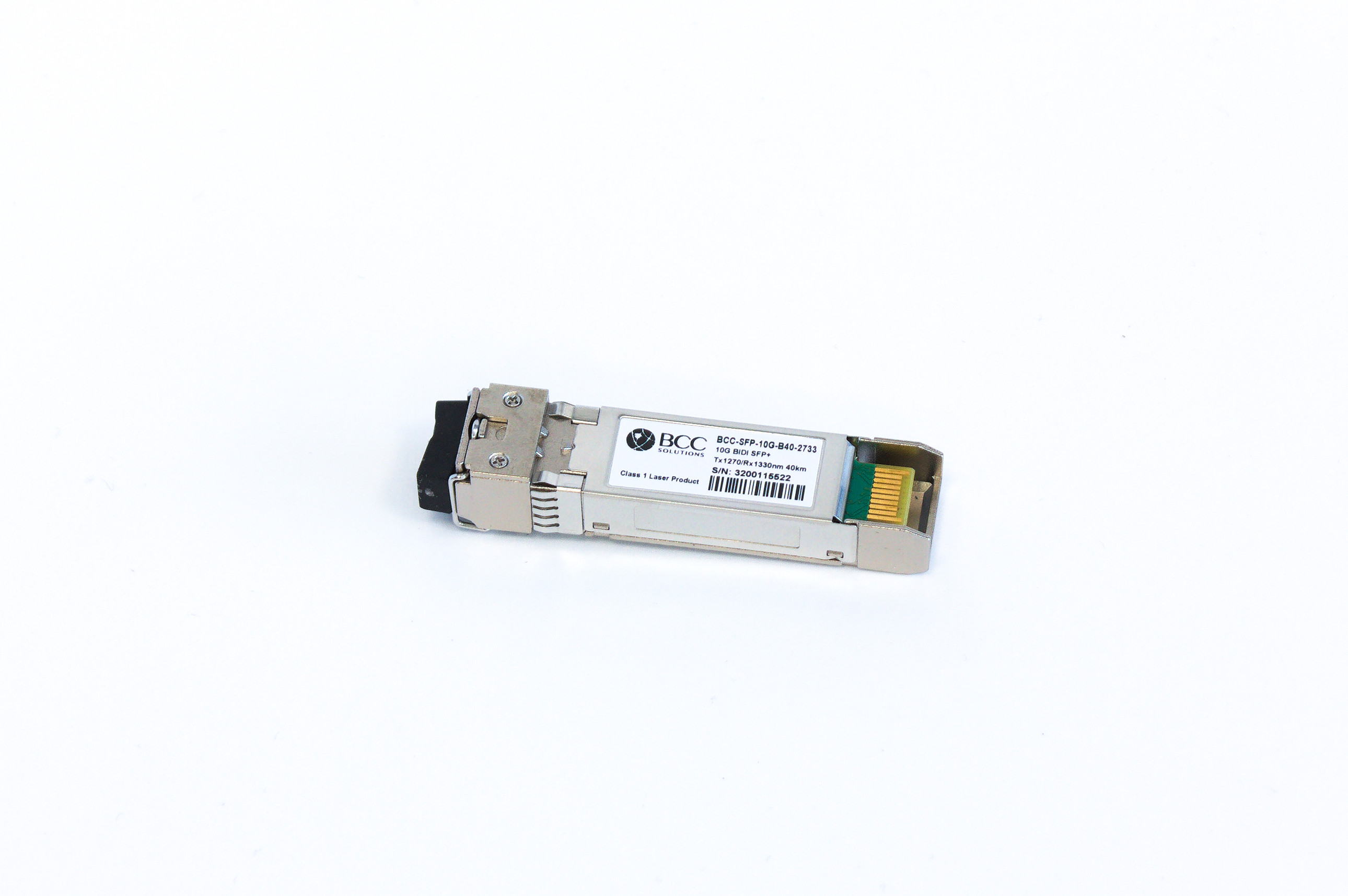 BCC Solutions 10G BIDI SFP+ tx:1270 rx:1330 40km