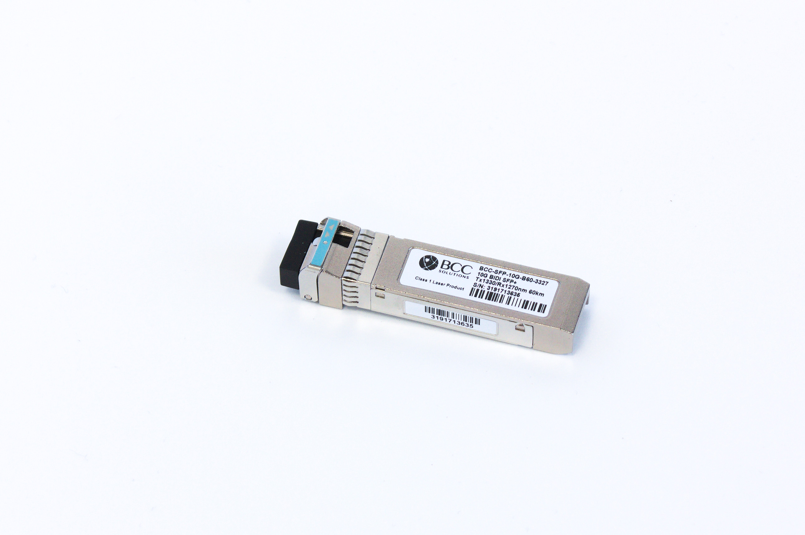 BCC Solutions 10G BIDI SFP+ tx:1330 rx:1270 60km