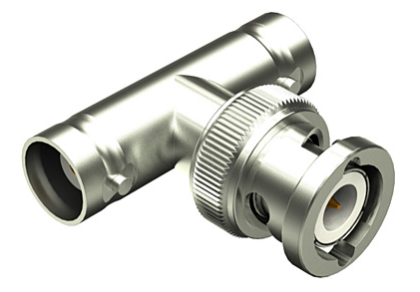 PMK 50 ohm BNC plug to 2x 50 ohm BNC socket