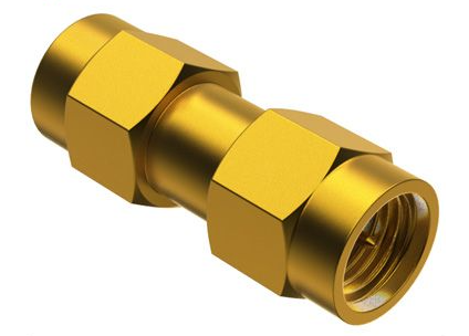 PMK 50 ohm SMA plug to 50 ohm SMA plug, gold-plated