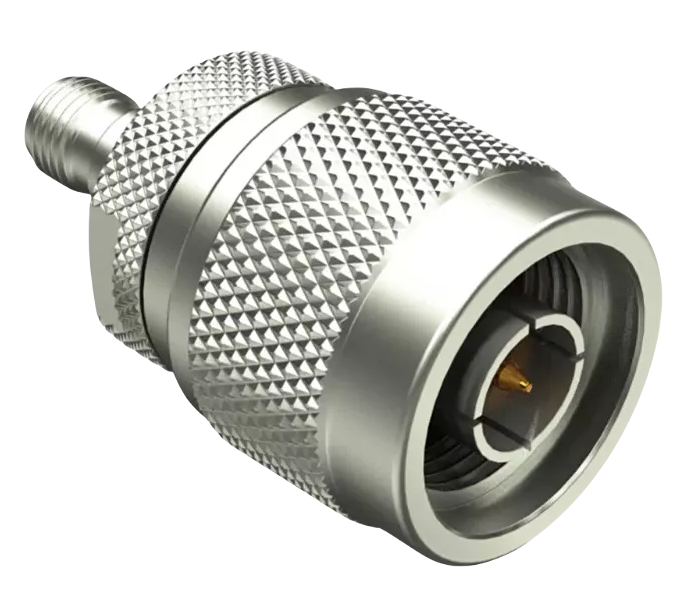 PMK 50 ohm N plug to 50 ohm SMA socket