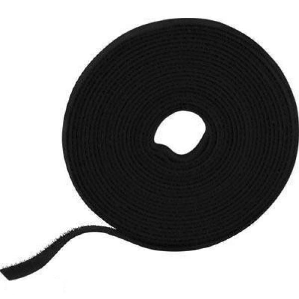 BCC Solutions Velcro tarranauha, musta 9mm