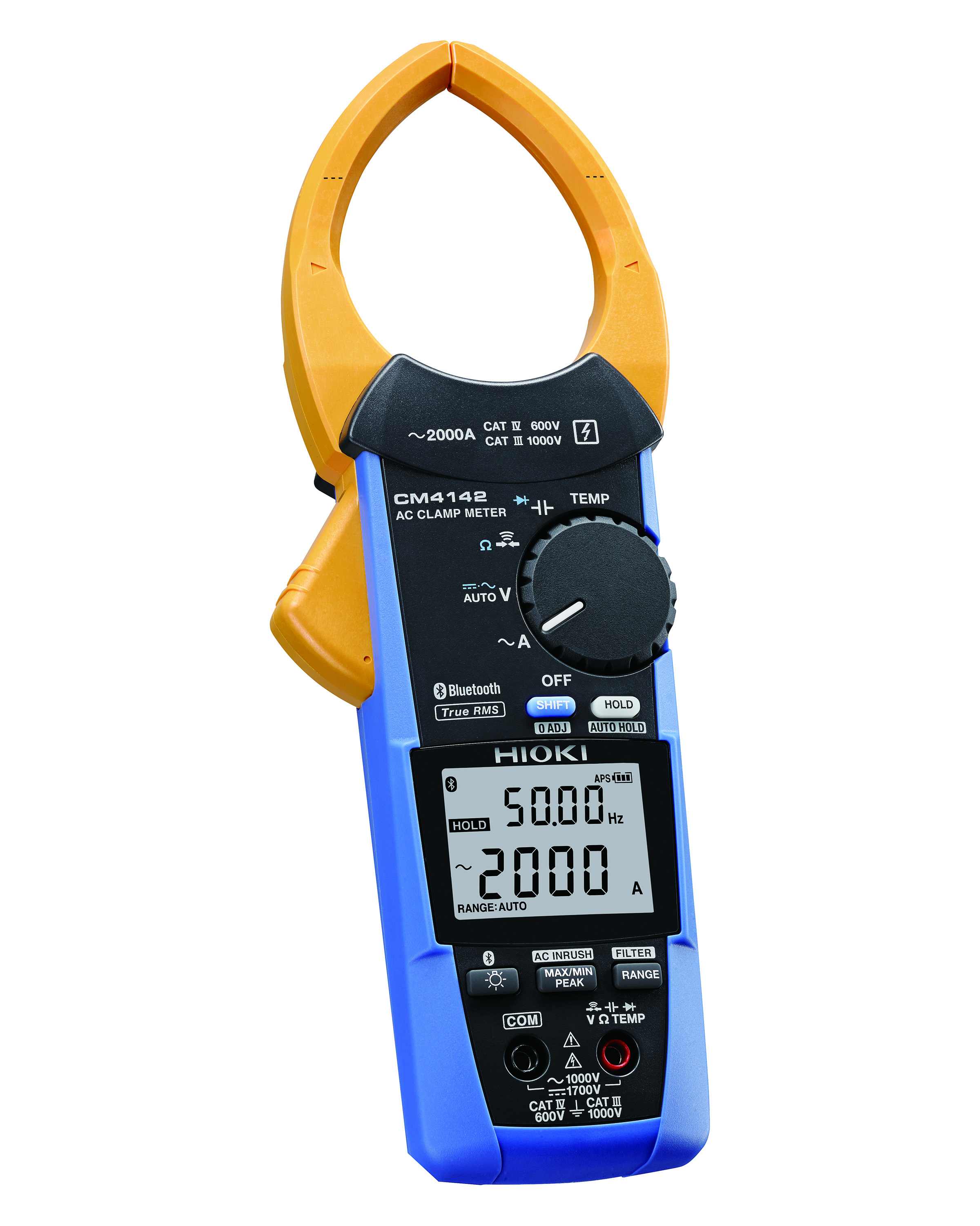 HIOKI AC Clamp Meter 60 to 2000 A AC poistunut, tilalle CM4141-90