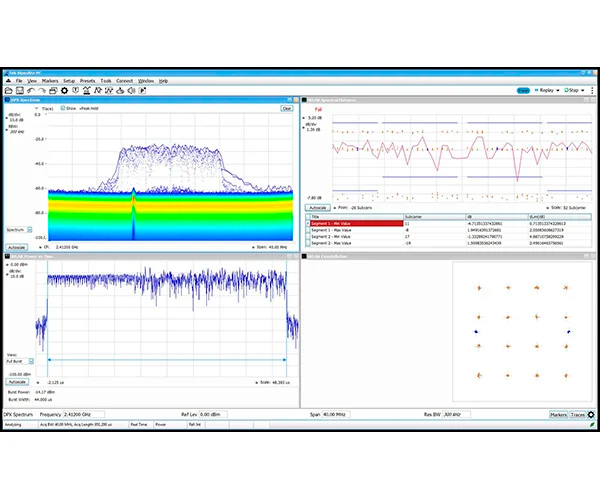 Tektronix License,SignalVu-PC live link to the MDO4000B/C series mixed-domain oscilloscope