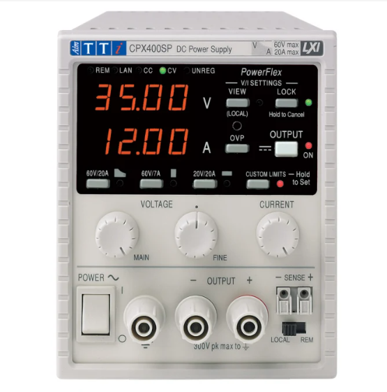 Aim-TTi Single  420W PowerFlex Max 60V or 20A USB/RS232/LAN(LXI) option GPIB