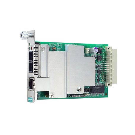 MOXA 10/100BaseT(X) to 100BaseFXslide-in module converter