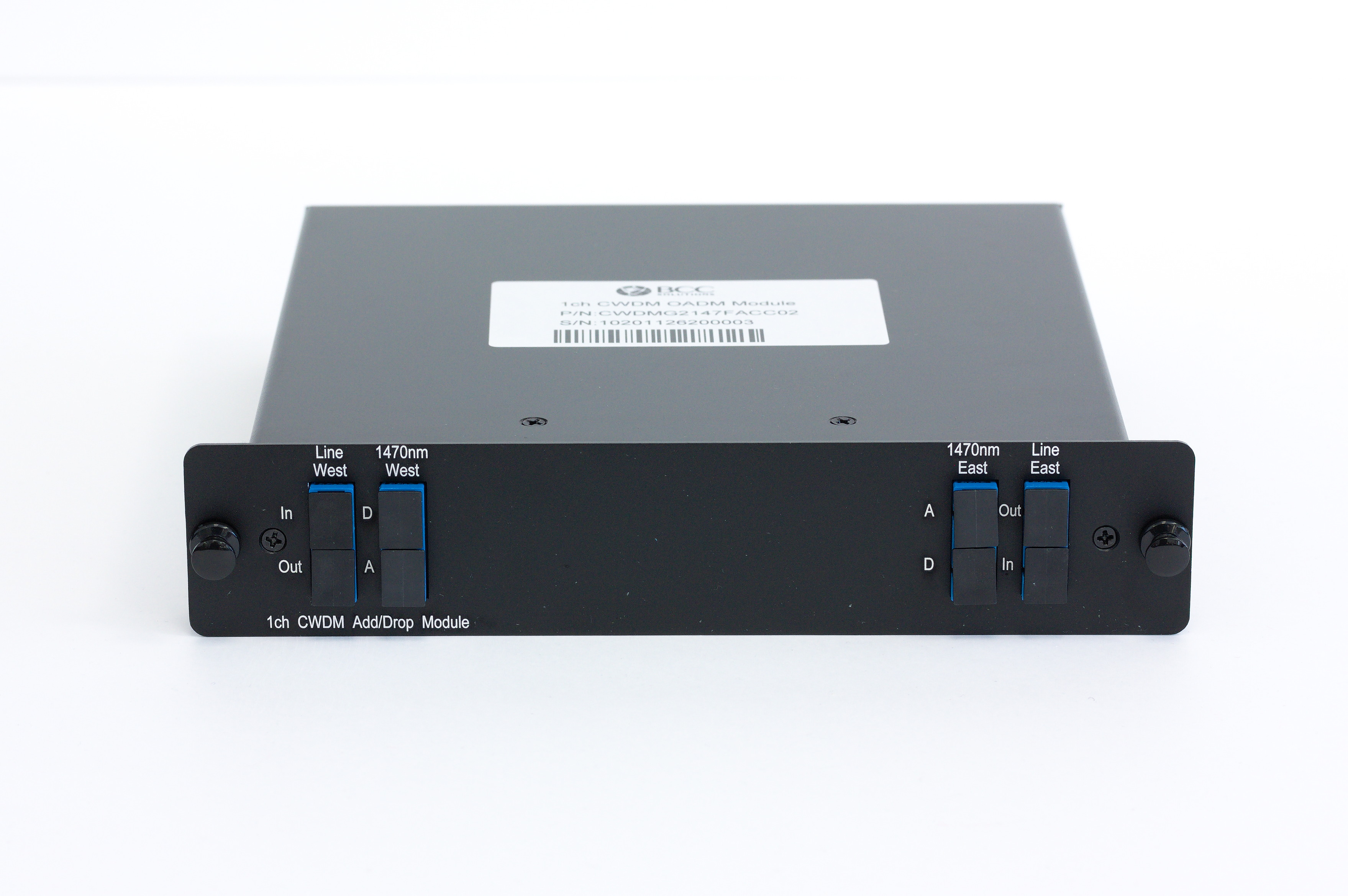 BCC Solutions CWDM OADM 1-kanavainen, 1550nm Drop&Insert